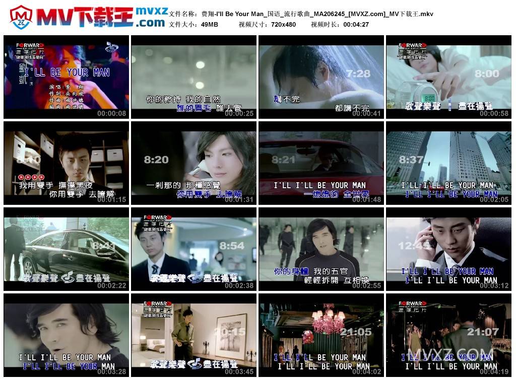 费翔-I'll Be Your Man_国语_流行歌曲_MA206245